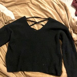 never worn, laced back, not see through.